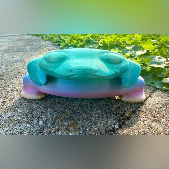 3D Printed Articulating large sausage Dog, birthday gift 3D animal toy - Picture 4 of 6